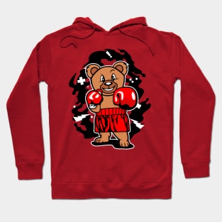 BOXING BEAR CARTOON Hoodie